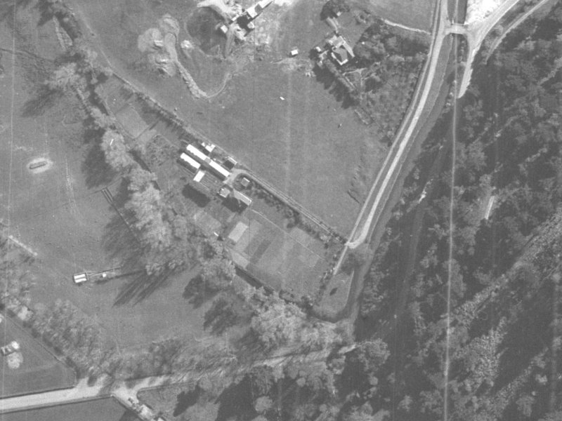 1 Ashbrook Lane from the air, 1940-1944