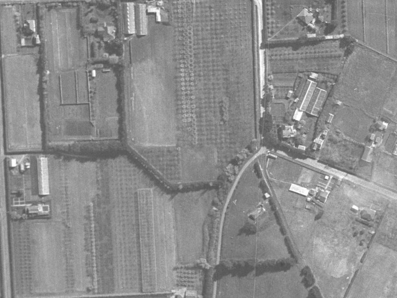 153 Port Hills Road from the air, 1940-1944