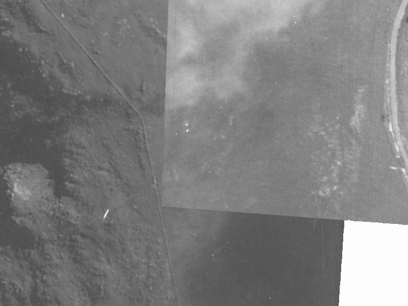 Plains View from the air, 1940-1944