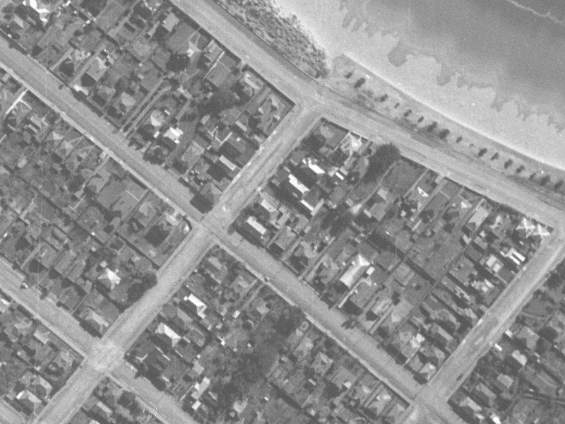 Beachville Road from the air, 1940-1944