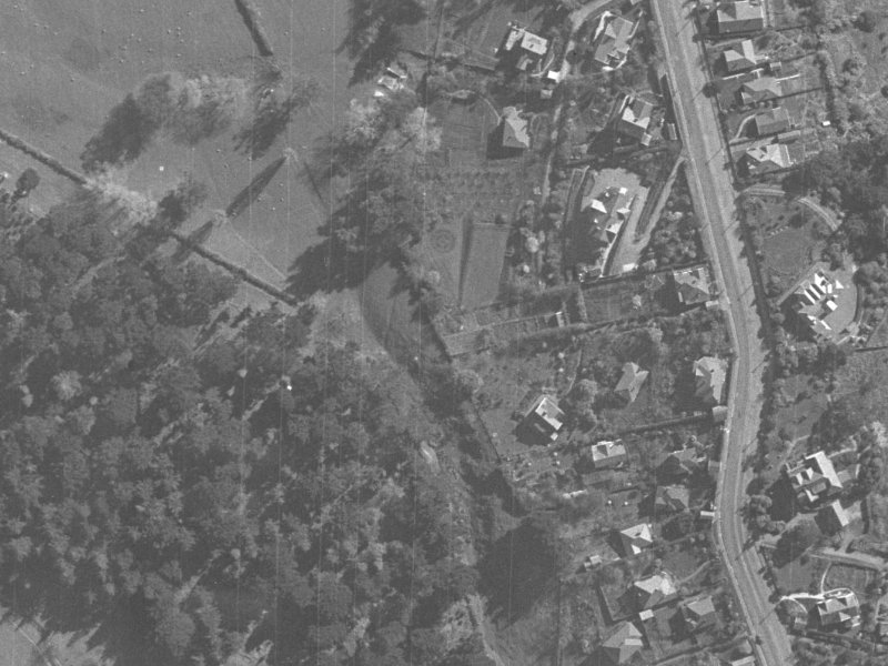 20D Hackthorne Road from the air, 1940-1944