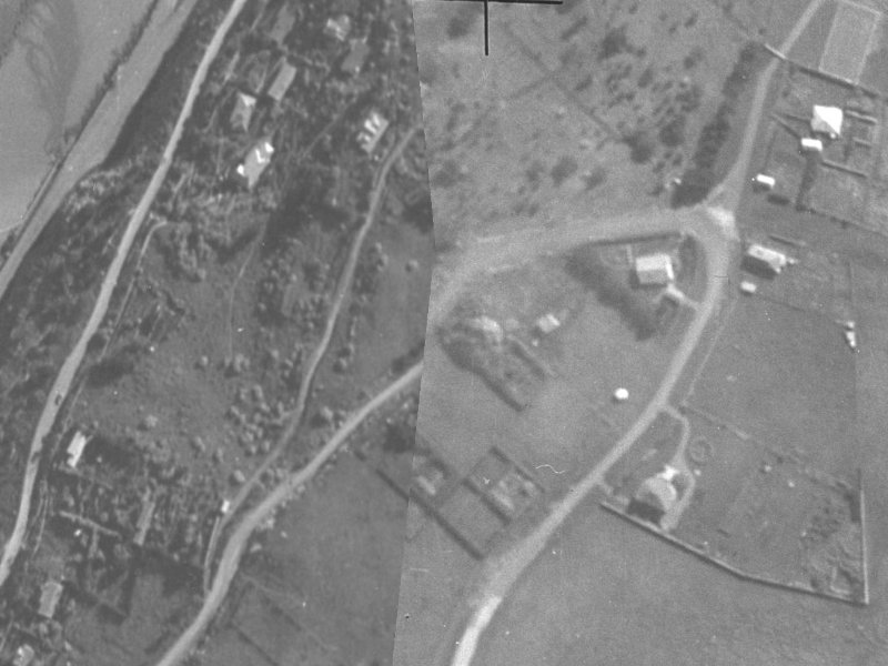 127 Scarborough Road from the air, 1940-1944