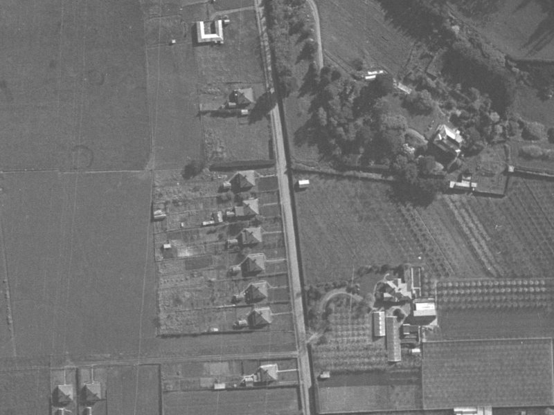 121 Bridle Path Road from the air, 1940-1944