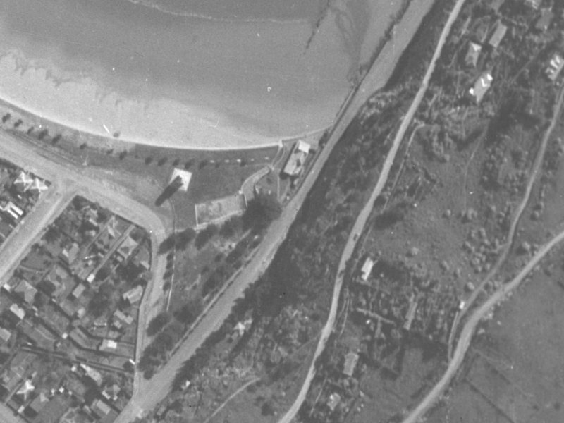Scarborough Road from the air, 1940-1944