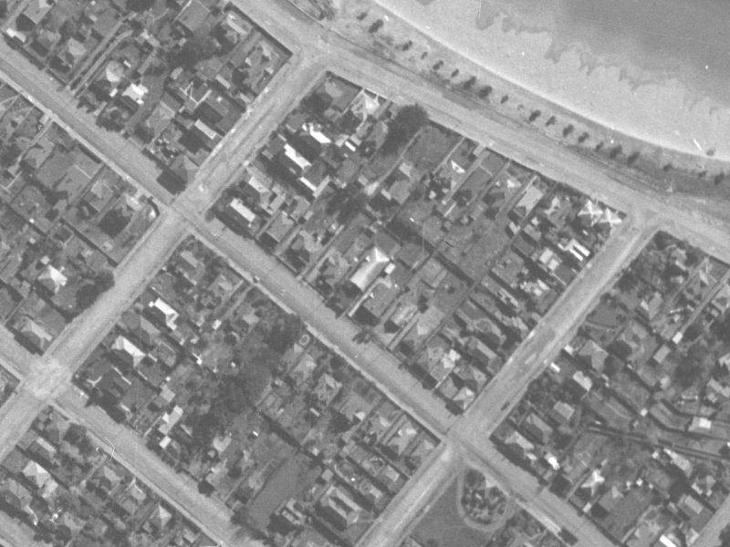 119 Nayland Street from the air, 1940-1944