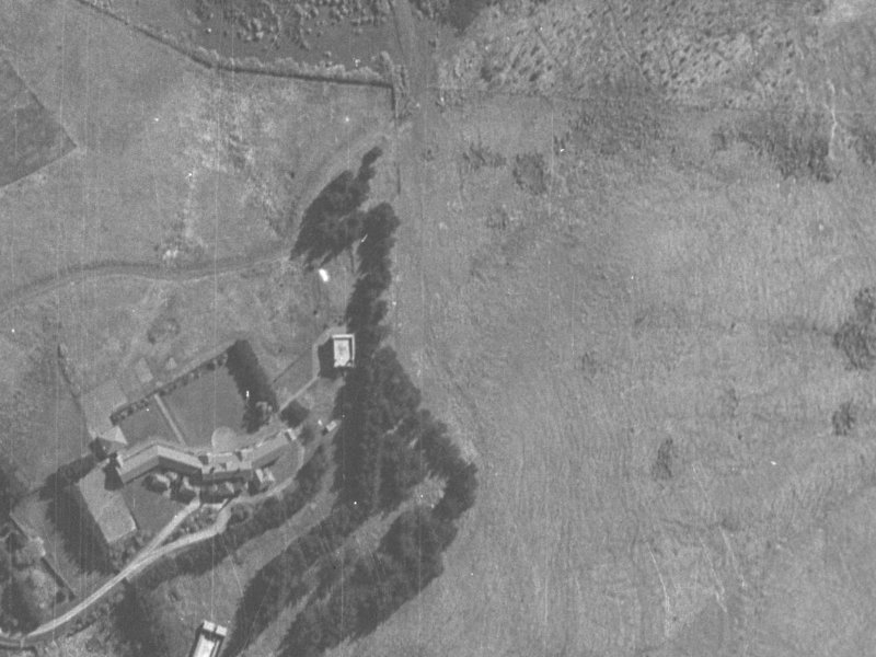145 Huntsbury Avenue from the air, 1940-1944
