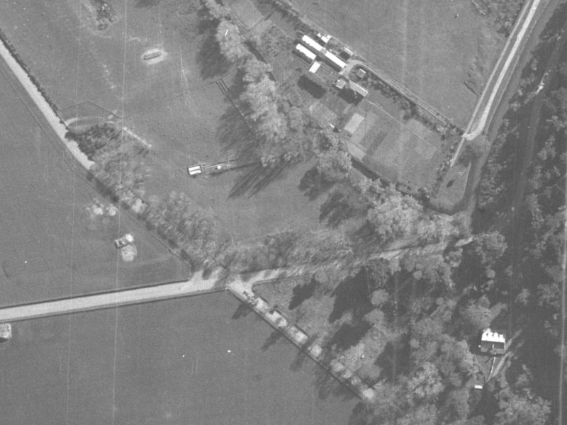 146 Cashmere Road from the air, 1940-1944