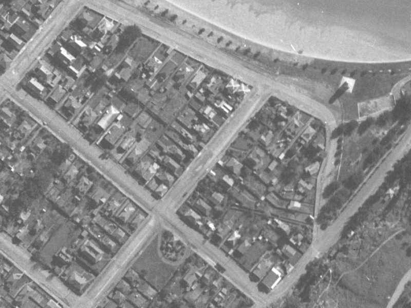 8 Head Street from the air, 1940-1944