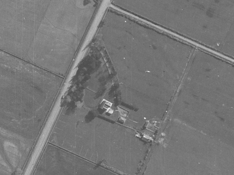 28C Old Red Barn Road from the air, 1940-1944