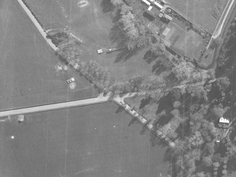 154E Cashmere Road from the air, 1940-1944