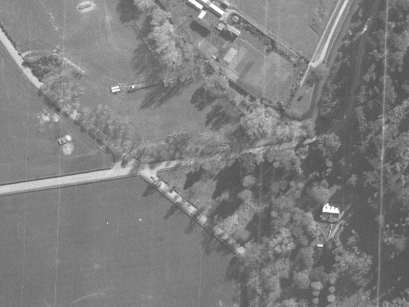 138A Cashmere Road from the air, 1940-1944
