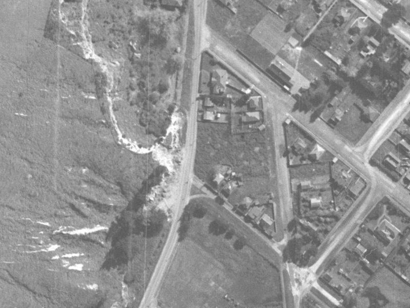 67 Wakefield Avenue from the air, 1940-1944