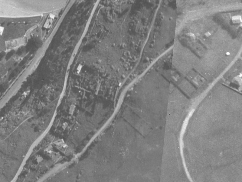 120 Scarborough Road from the air, 1940-1944