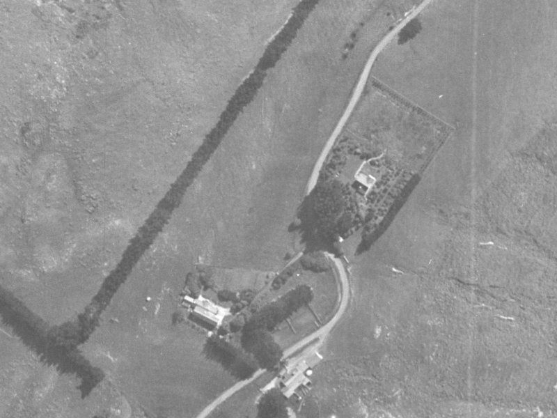 4 Sanscrit Place from the air, 1940-1944