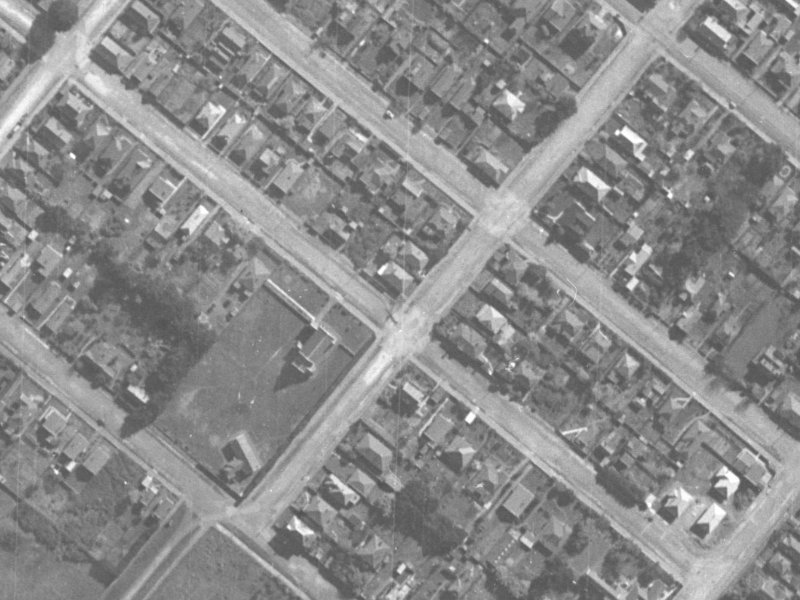26 Menzies Street from the air, 1940-1944