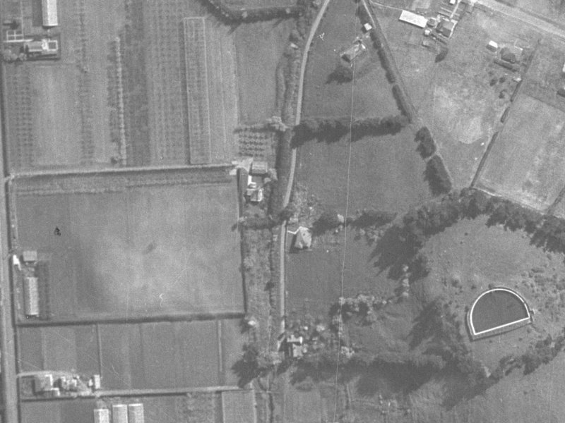14-22 Butts Valley Road from the air, 1940-1944