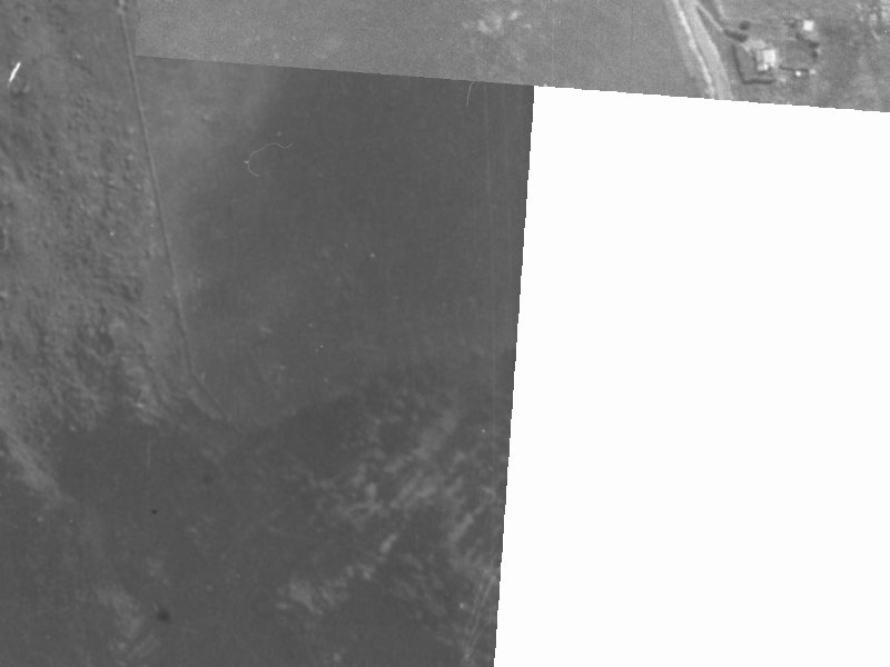 16 Parkridge Place from the air, 1940-1944