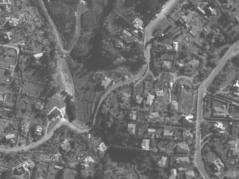 23 MacMillan Avenue from the air, 1940-1944