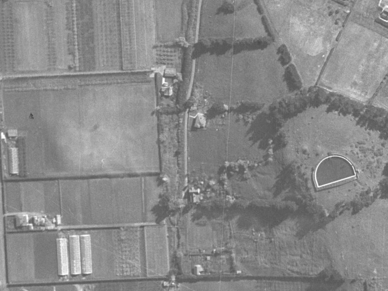 Butts Valley Road from the air, 1940-1944