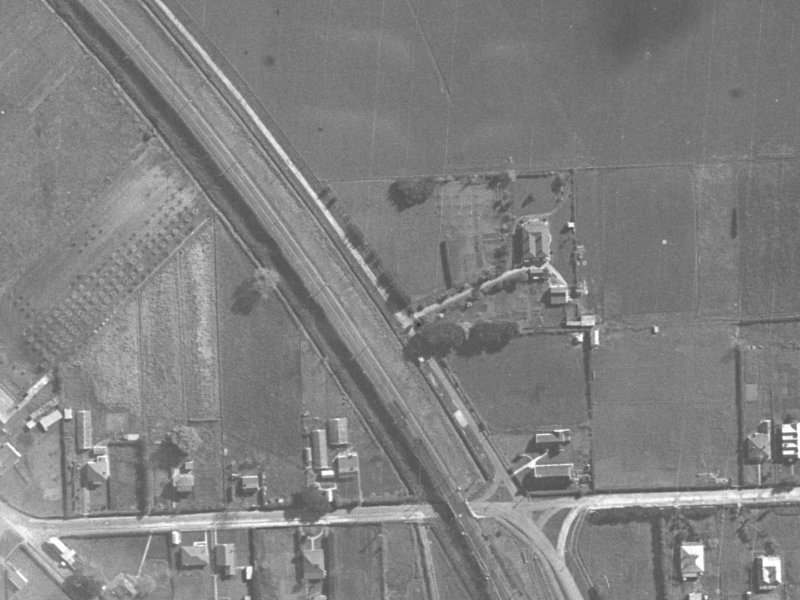 20 Truscotts Road from the air, 1940-1944
