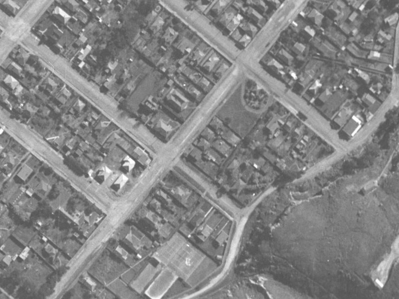 27 Head Street from the air, 1940-1944