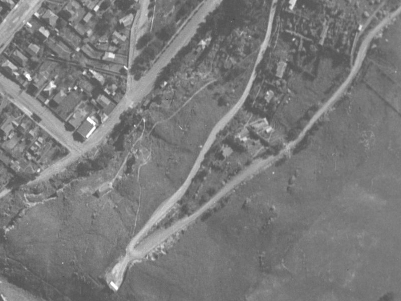 52 Scarborough Road from the air, 1940-1944