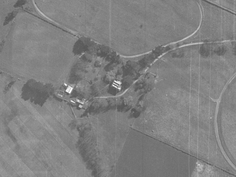 48 Nottingham Avenue from the air, 1940-1944