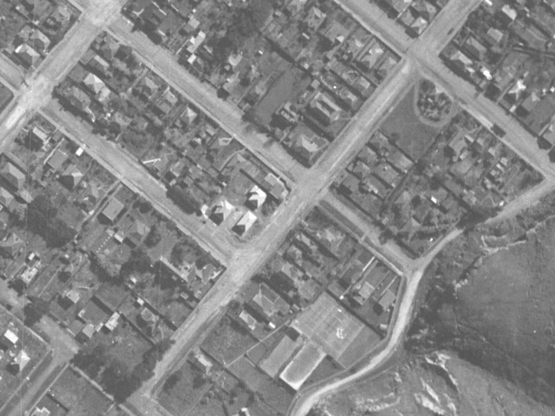32 Head Street from the air, 1940-1944
