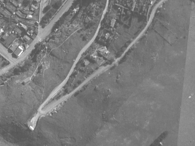 92 Scarborough Road from the air, 1940-1944
