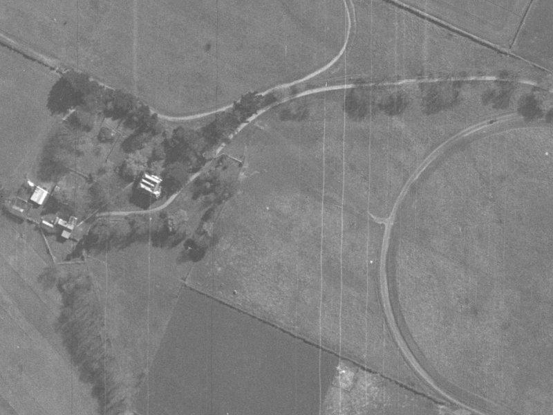 47 Nottingham Avenue from the air, 1940-1944