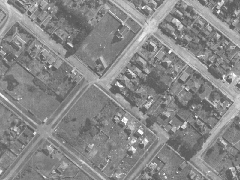 39 Menzies Street from the air, 1940-1944