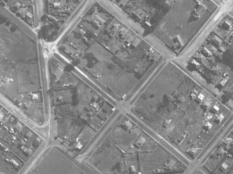 10 Van Asch Street from the air, 1940-1944