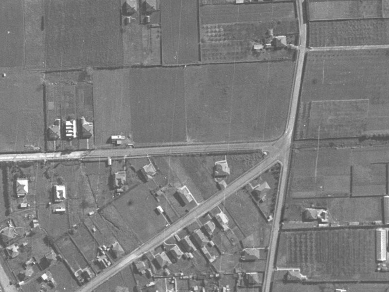9 Martindales Road from the air, 1940-1944
