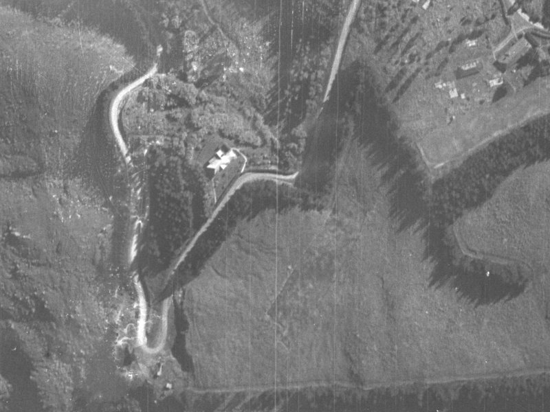 Yelverton Place from the air, 1940-1944