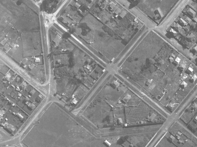 12 Van Asch Street from the air, 1940-1944