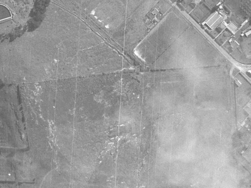 84 Martindales Road from the air, 1940-1944