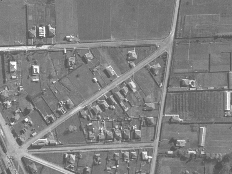 36-14 Flavell Street from the air, 1940-1944