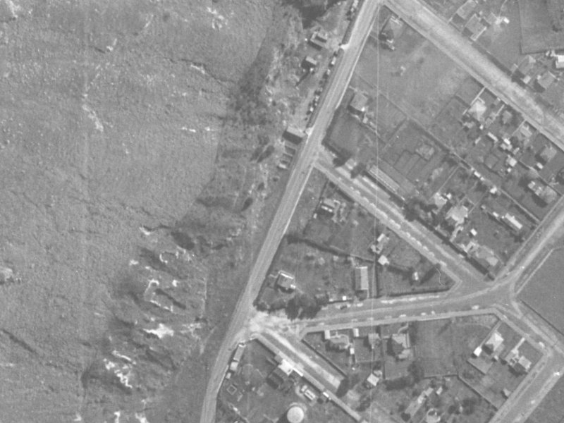 102 Wakefield Avenue from the air, 1940-1944