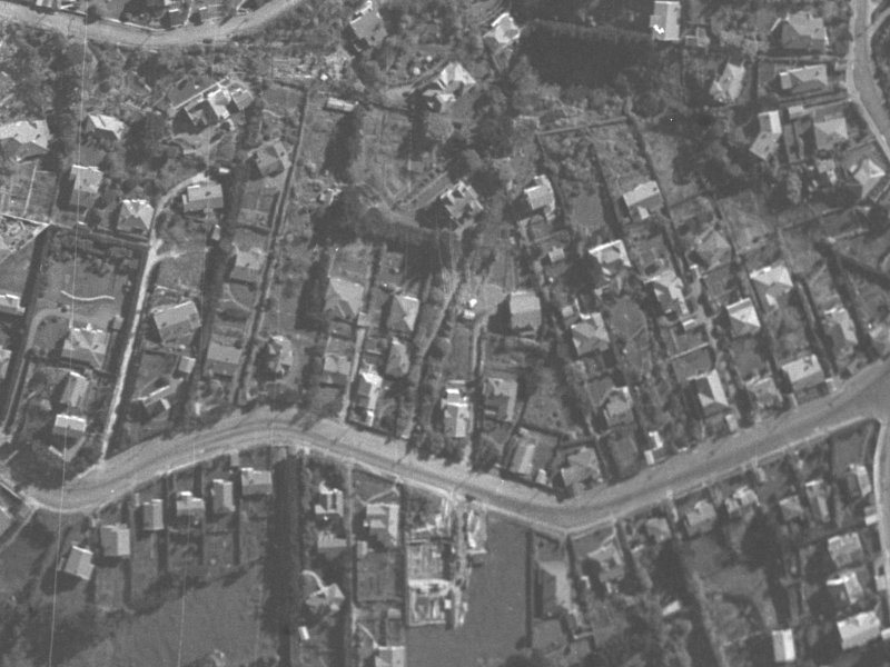 103 Hackthorne Road from the air, 1940-1944