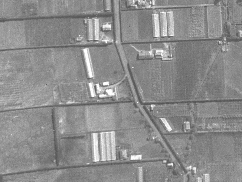 36 Horotane Valley Road from the air, 1940-1944