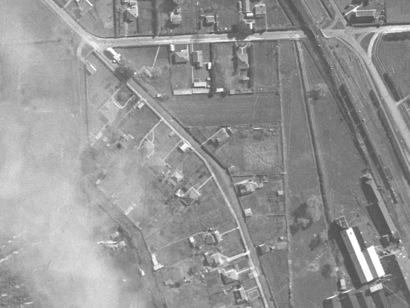 72 Port Hills Road from the air, 1940-1944