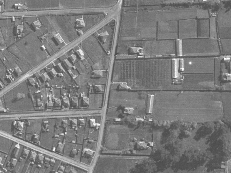 90 Bridle Path Road from the air, 1940-1944