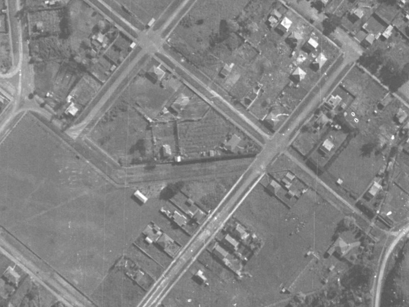 17 Duncan Street from the air, 1940-1944