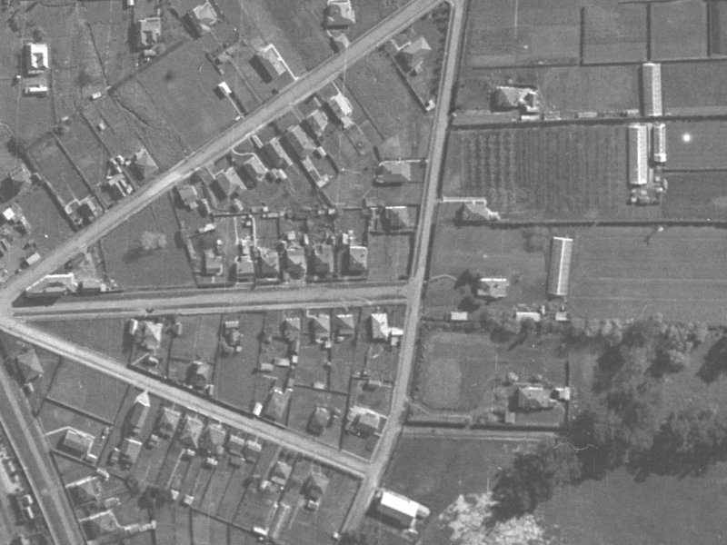 23 Marsden Street from the air, 1940-1944
