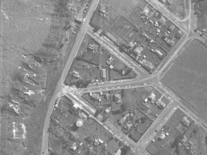 5 Duncan Street from the air, 1940-1944