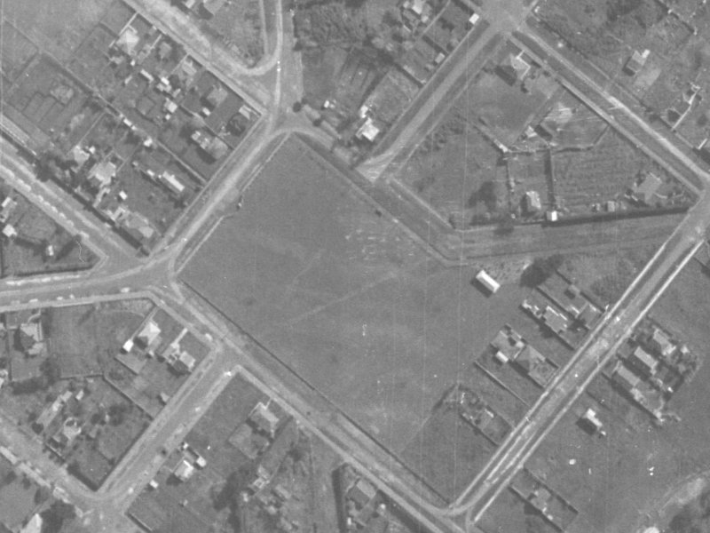 25 Campbel Street from the air, 1940-1944