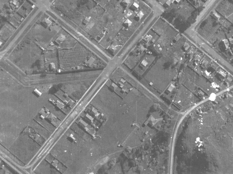 11 Clark Street from the air, 1940-1944