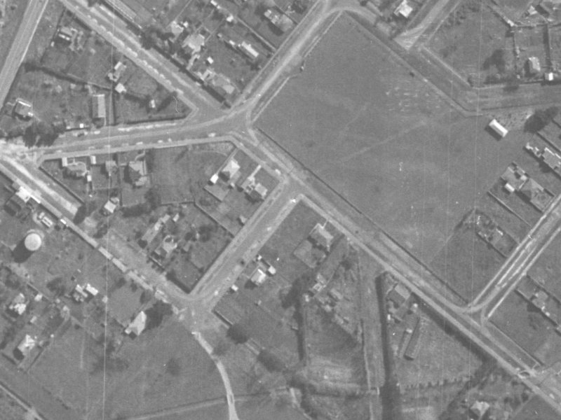 Van Asch Street from the air, 1940-1944