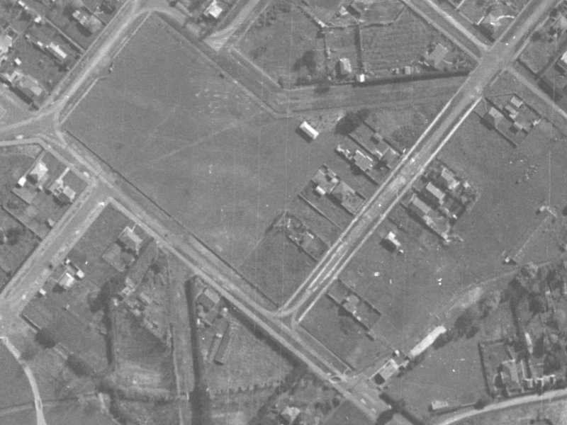 26 Clark Street from the air, 1940-1944