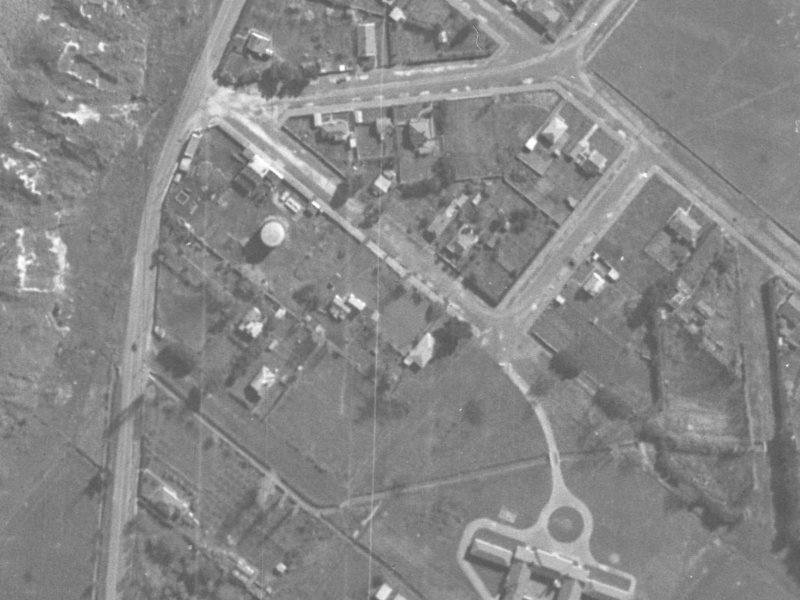 18 Truro Street from the air, 1940-1944
